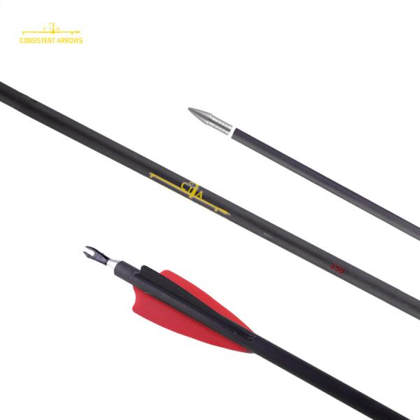 23/64" Max 9.3mm Spine 200/250/300/340/400/500/600 Straightness 0.001" 3D Target