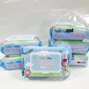China Wholesale Cleaning Care Spunlace Nonwoven Fabric Baby Wet Wipes for mouth and hands factory