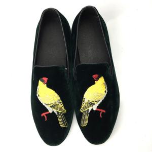 China Low Cup Mens Suede Tassel Loafers / Mens Black Velvet Slippers Cashmere Upper factory