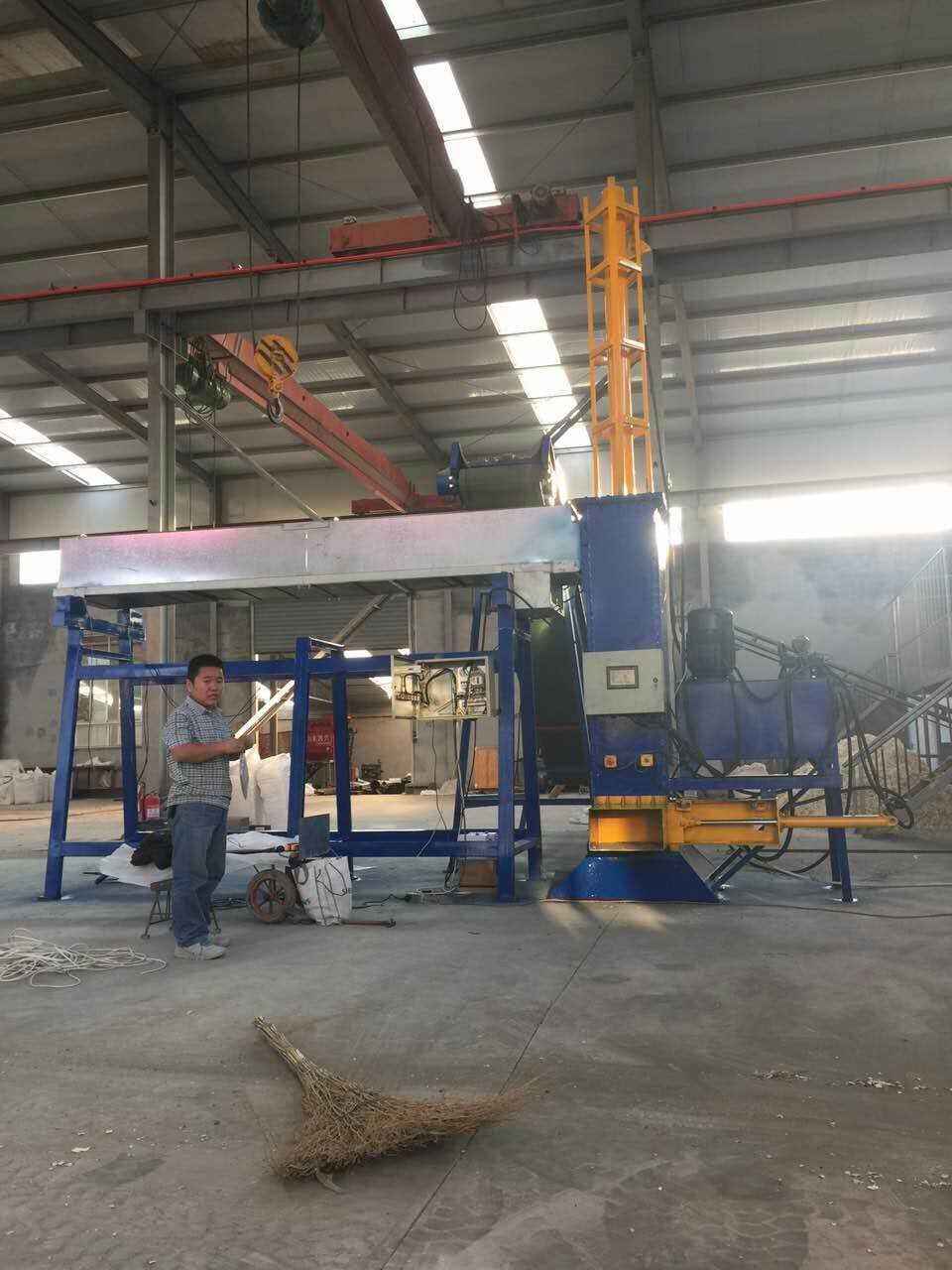 Wood Shavings Packing Machine, Wood Sawdust Baler Machine for Sale