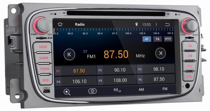 Ouchuangbo Car Stereo Radio GPS Navi Wifi Ford Focus /Mondeo /Transit Connect Android 4.4
