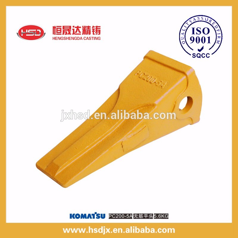 Excavator PC200 bucket teeth
