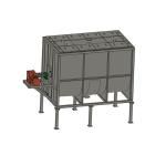 Stainless Steel Gelatin Equipment For Leather Washing Plant Customized