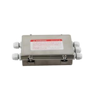 China SOHE Stainless Steel Junction Box for Weighing Scale 5-Hole Design Eligibility Outdoors factory