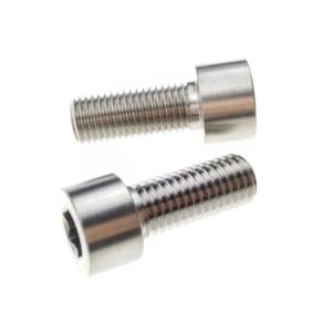 China Auto Parts Titanium Cap Screws , Titanium Socket Head Cap Screws Allen Key Drive factory