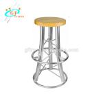 Modern aluminum high chair bar stool furniture table and chair for club