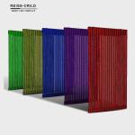 Transparent Outdoor Mesh Screen Curtains Die Casting Aluminum Cabinet