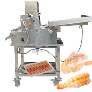 China Semi-Automatic Shrimp Cutting Machine Sushi Shrimp Belly Cutter Prawn Cutter factory