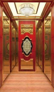 China Hotel Machine Room Less Passenger Elevator Lift Fuji VVVF System Controlled factory