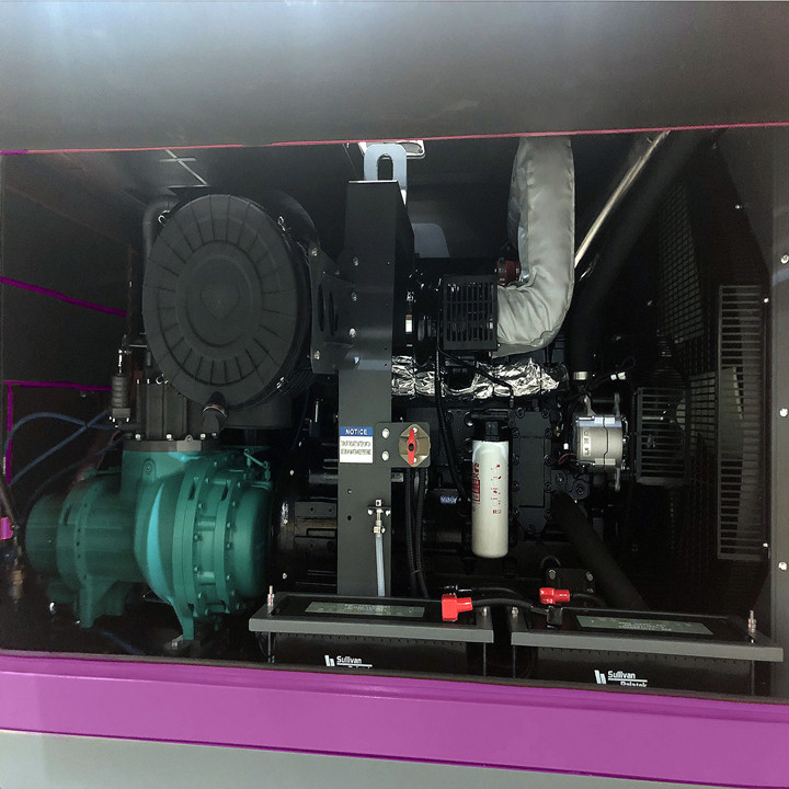 Screw Air Compressor Machine High Efficiency Screw Air Compressor For Water Well