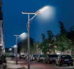 Aluminum 60w 80w Integrated Solar Lights Outdoor Led Street Ip65 Waterproof