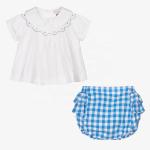Summer Baby Custom 100% Cotton Toddler Baby Clothing Sets Baby Boys Girls