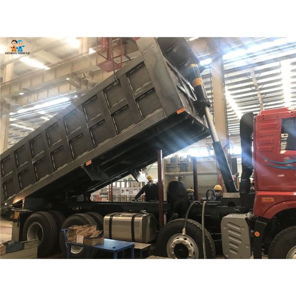 6*4 FAW Dump Truck Euro 2 Engine Emission Standard