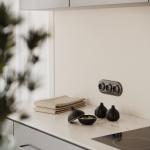 Free Design Custom Wood Veneer Kitchen Cabinet Modern Classic Wood Kitchen