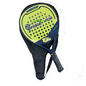 China Pelotas Beach Tennis Paddle Racquets Professional Custom Carbon Fiber Padel Racket factory