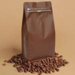 Biodegradable Reusable Sustainable Packaging Pouch Black Coffee Packaging Bags