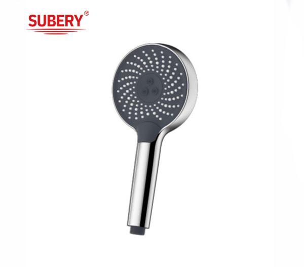 OEM ODM Power Massage hand showerhead Silicone Nozzle Bathroom Accessory Booster