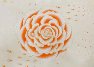 China 125gsm Mattress Quilting Fabric Fashion Printed Gold Powder Cloth factory