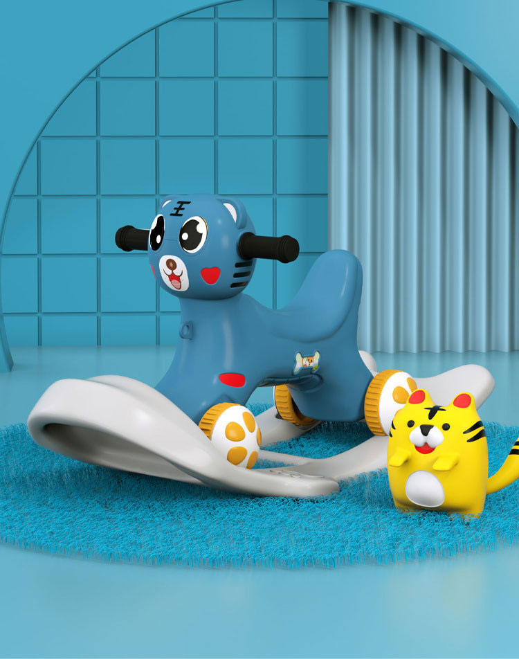 Indoor Outdoor Activities Play Rocking Horse for Boys Girls 2-4 Years Old