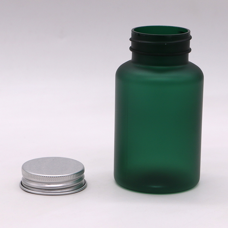 Industrial Medicine PET Bottle Customized Color 150mL/5oz with Emboss CRC Aluminium Cap