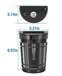 solar led outdoor wall light