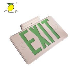 China exit sign emergency light emergency exit light battery factory