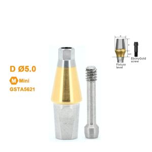 Osstem® Transfer Abutment Hiossen Straight Abutment Titanium Abutment