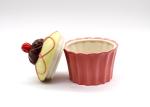 Cute Ceramic Kitchen Canisters Chocolate Dipped Ice Cream Cone With Sprinkles