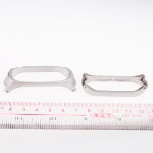 China Titanium Silver Metal Injection Molding Stainless Steel Anodized Finish factory