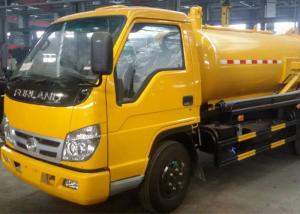 China 5mm Carbon Steel Manual Gearbox 4cbm Sewer Suction Truck factory