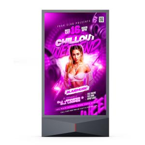 China IP65 waterproof 3840hz P4 P5 P6 P8 P10 10000nits mupi digital outdoor led signage display digital factory