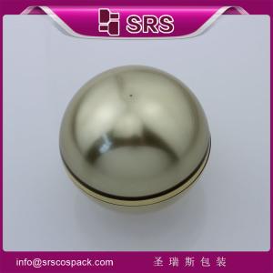China hot sell with reasonal price and excellent fancy ball shape jar acrylic cosmetic jar factory