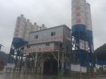 Aggregate Central RMC Commercial Concrete Batching Plant Twin Shaft