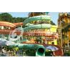 Buy cheap FPR Water Park Rides With 10.8m Platform Height OEM Giant Water Park Attraction from wholesalers