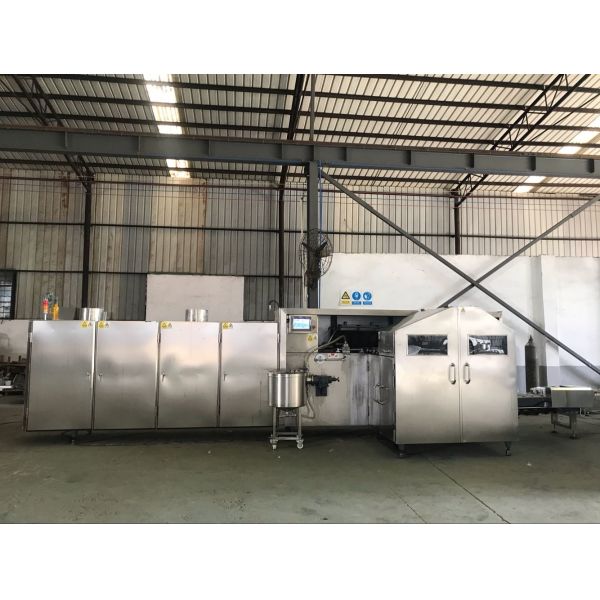 Tunnel Type 5kg/H Fully Automatic Sugar Cone Making Machine