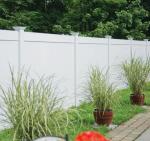 Weatherproof Natural PVC Vinyl Privacy Plastic Fencing For Garden And House