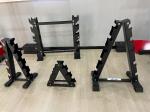 A Type Dumbbell Rack Home Gym Equipment Free Wights Racks
