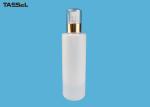 8 Oz Fine Mist Spray Bottles 250ml PE Bottle Shiny Gold Aluminum Sprayer