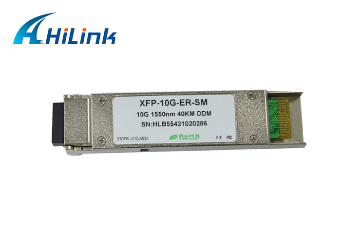 10G 1550nm 40KM XFP Transceiver Module RoHS Compliant Dual LC 10GB XFP ER