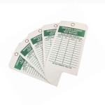 Customizable Plastic Safety Tag for Workplace Hazard Identification