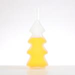 Hot Stamping 500ml/750ml Transparent Frosted Empty Custom Wine Bottle Glass with