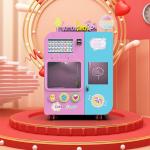 Coin Bill Fairy Floss Vending Machine 20000 Hours Long Service Life
