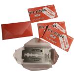 10pcs for a box Double edge razor blade available for OEM brand name for safety