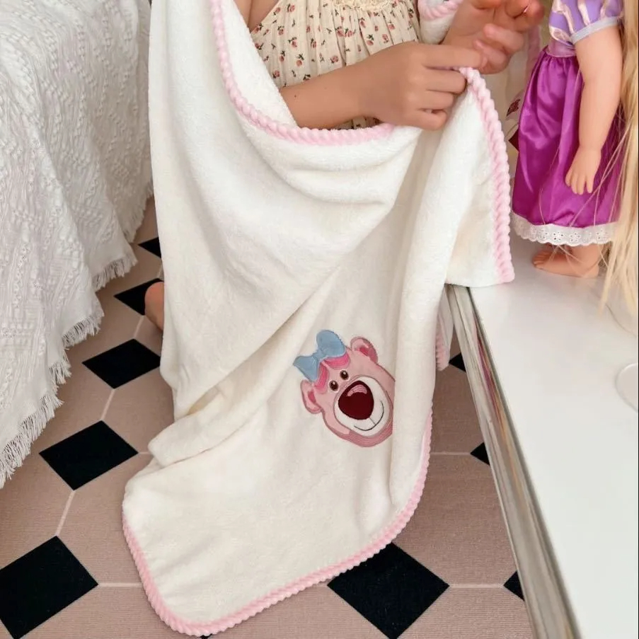2PCS Set Thickened Gift Bath Towel Set for Sustainable Coral Velvet Absorbent Towel
