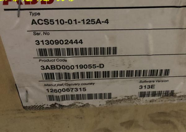 ABB AC Inverter Drive ACS510-01-125A-4 55KW 380V 3 Phase Low Voltage Frequency