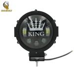 7 Inch metal White Color RGB Multiple LED Headlight For Harley Davidson