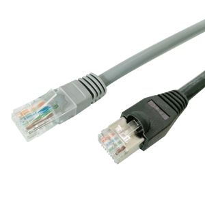 10Gbps Data Rate Copper Ethernet Cable Assembly with 1GHz Frequency and RJ45