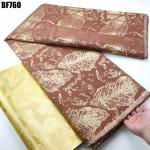 2023 African Brocade Fabric Jacquard Damask Design Brocade Jacquard Fabric High