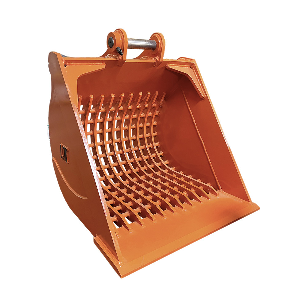 Q355B 3-45 Ton Excavator Skeleton Bucket Customized Weight
