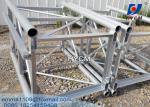 Hoist Parts Steel Mast Section for Construction Hoist / Passenger Elevator
